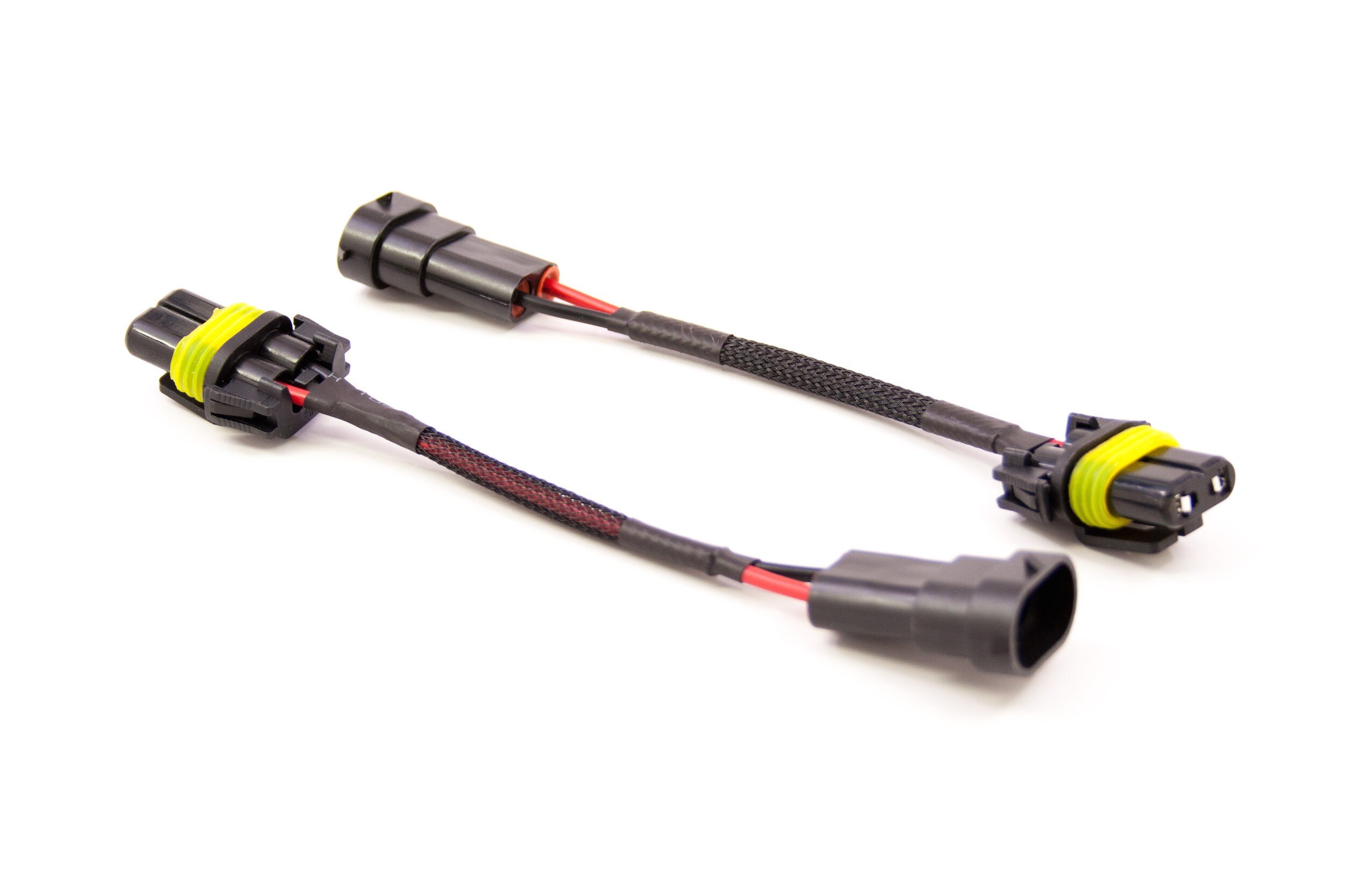 iFCOW Power Adapter Cable 2pcs H11 9006 Headlight Fog Light Conversion Adapter Connector Cable Sockets iFCOW Power Adapter Cable 2pcs H11 9006 Headlight Fog Light Conversion Adapter Connector Cable Sockets
